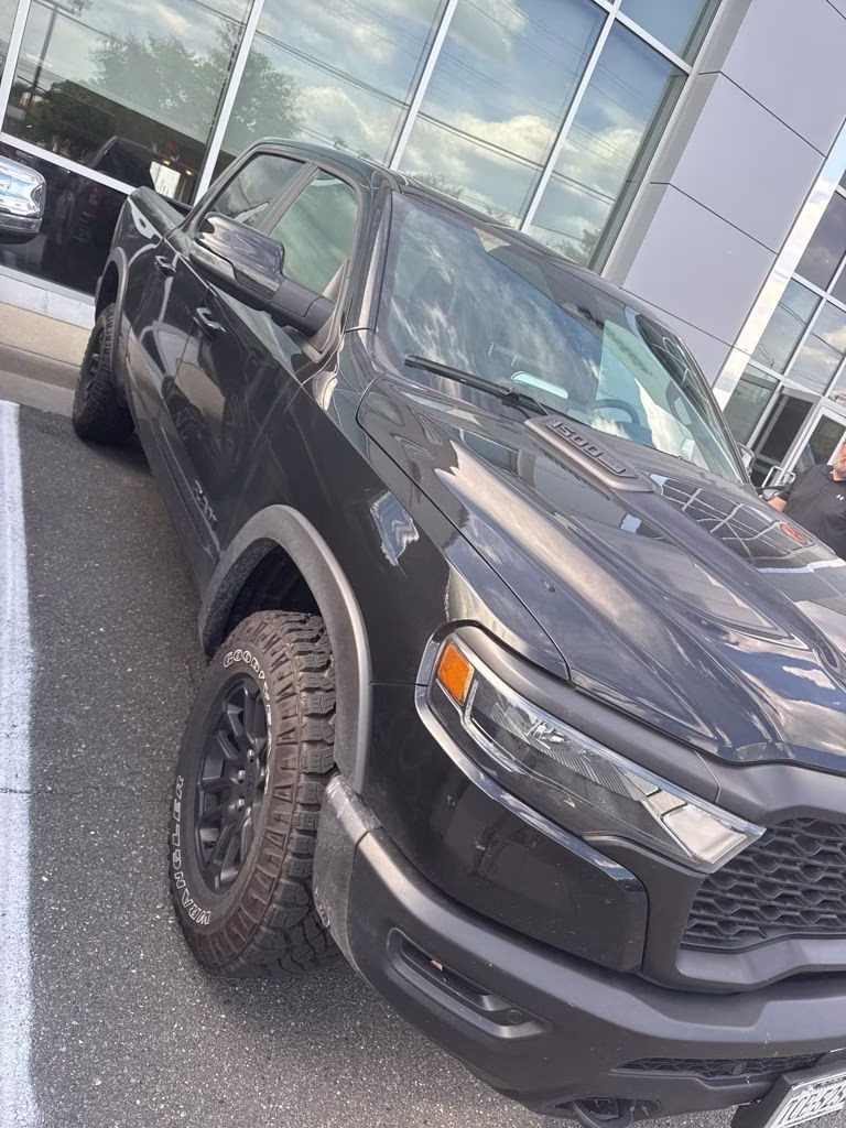 2025 Diamond Black Crystal Pearlcoat Ram 1500 Rebel 4X4 Truck