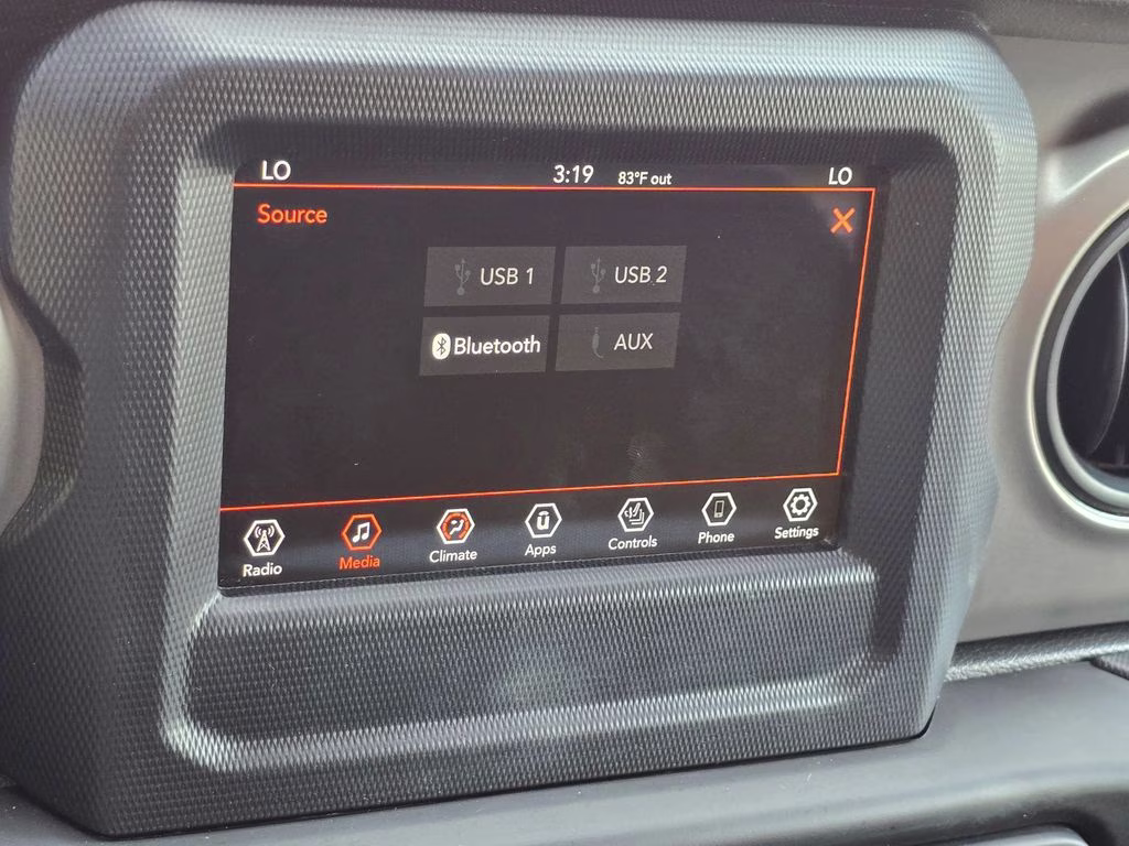 2020 Punkn Metallic Clearcoat Jeep Wrangler Sport S 4X4 SUV