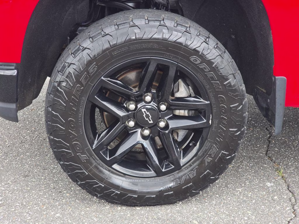 2019 Red Hot Chevrolet Silverado 1500 LT Trail Boss 4X4 Truck