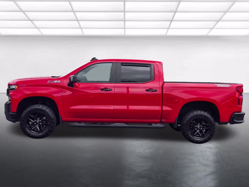 2019 Red Hot Chevrolet Silverado 1500 LT Trail Boss 4X4 Truck