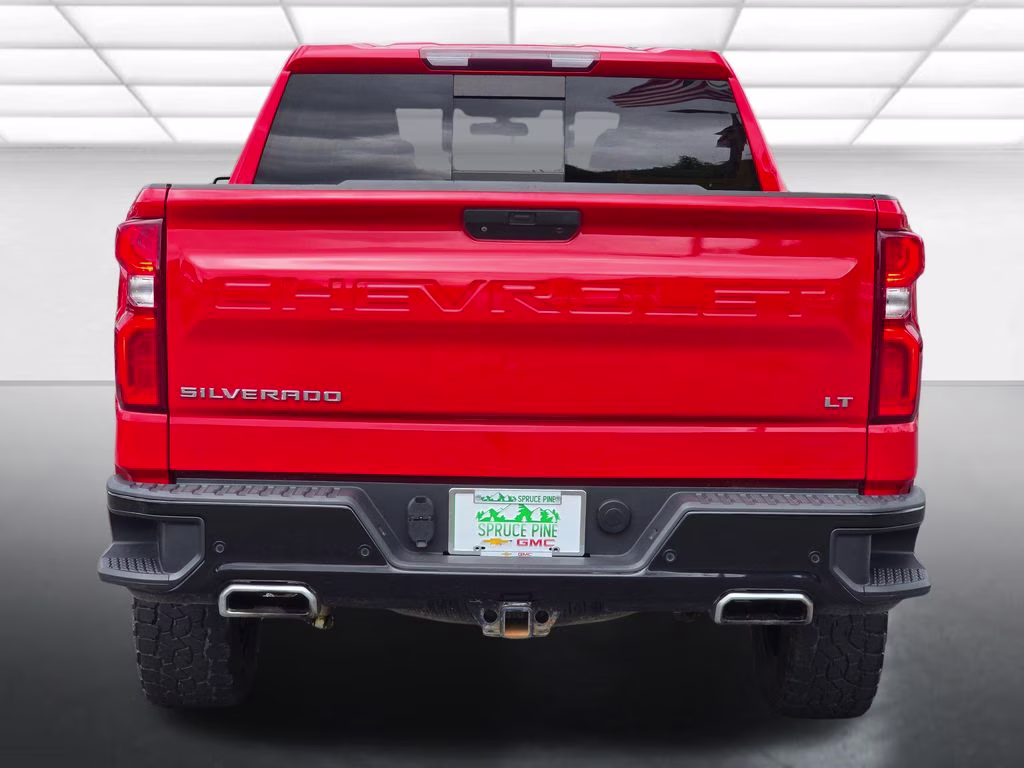 2019 Red Hot Chevrolet Silverado 1500 LT Trail Boss 4X4 Truck