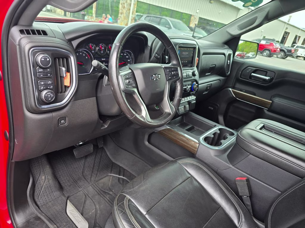 2019 Red Hot Chevrolet Silverado 1500 LT Trail Boss 4X4 Truck