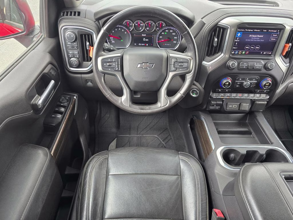 2019 Red Hot Chevrolet Silverado 1500 LT Trail Boss 4X4 Truck