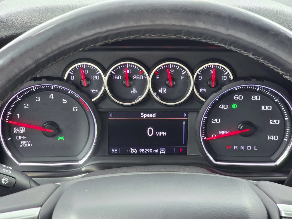 2019 Red Hot Chevrolet Silverado 1500 LT Trail Boss 4X4 Truck