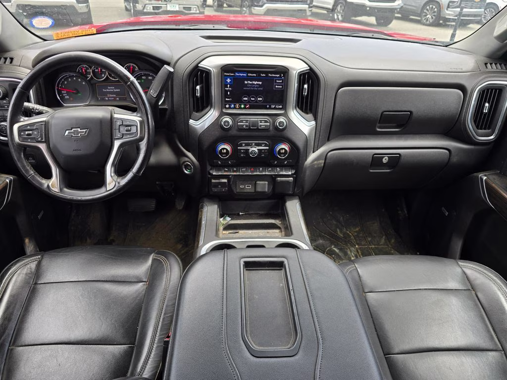 2019 Red Hot Chevrolet Silverado 1500 LT Trail Boss 4X4 Truck