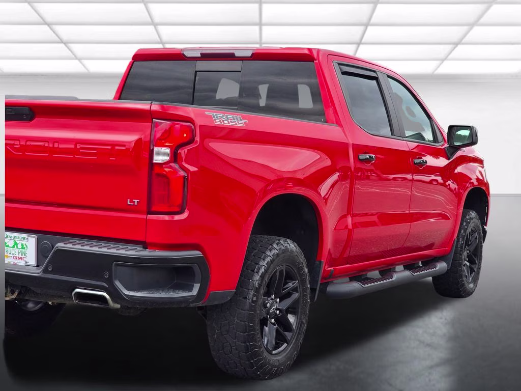 2019 Red Hot Chevrolet Silverado 1500 LT Trail Boss 4X4 Truck