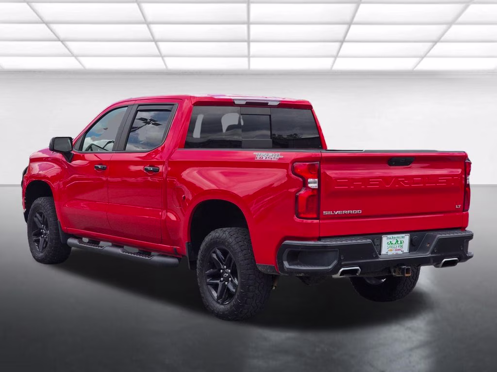2019 Red Hot Chevrolet Silverado 1500 LT Trail Boss 4X4 Truck