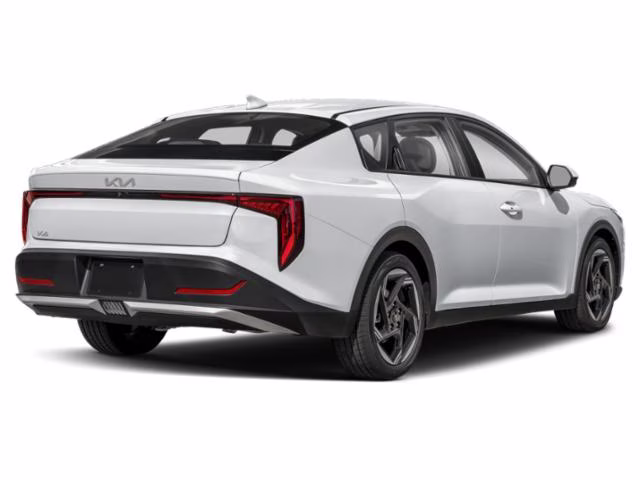 2025 Snow White Pearl Kia K4 EX FWD Sedan