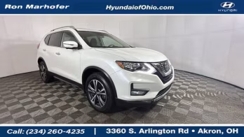 2020 White Nissan Rogue S AWD SUV