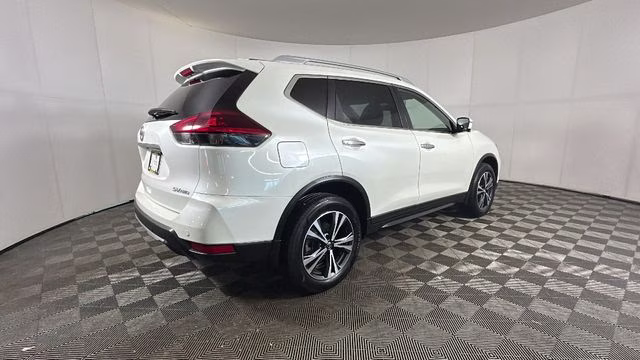 2020 White Nissan Rogue S AWD SUV