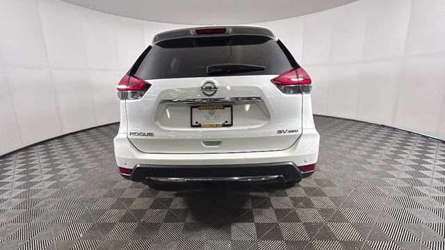 2020 White Nissan Rogue S AWD SUV