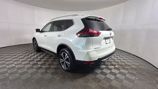 2020 White Nissan Rogue S AWD SUV
