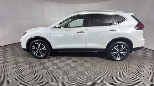 2020 White Nissan Rogue S AWD SUV