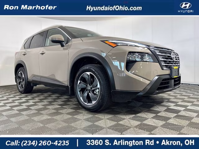 2024 Baja Storm Metallic Nissan Rogue SV AWD SUV