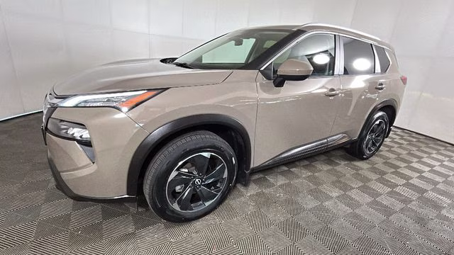 2024 Baja Storm Metallic Nissan Rogue SV AWD SUV