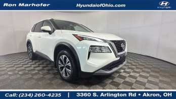 2023 Pearl White Tricoat Nissan Rogue SV AWD SUV