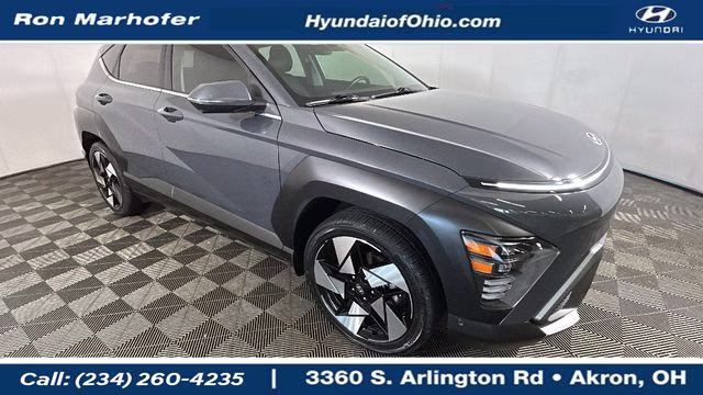 2024 Ecotronic Gray Pearl Hyundai Kona Limited FWD SUV