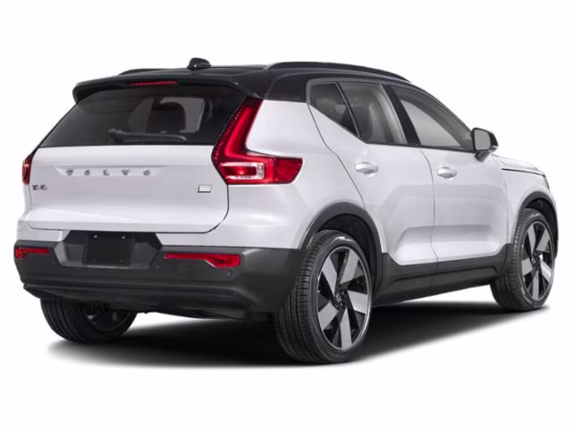 2023 White Volvo XC40 Recharge Pure Electric Twin Plus AWD SUV