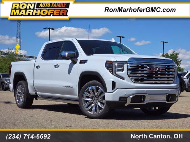 2026 Glacier White Tricoat GMC Sierra 1500 Denali 4X4 Truck