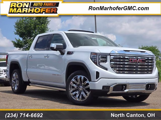 2026 Glacier White Tricoat GMC Sierra 1500 Denali 4X4 Truck