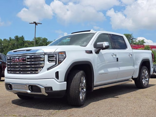 2026 Glacier White Tricoat GMC Sierra 1500 Denali 4X4 Truck
