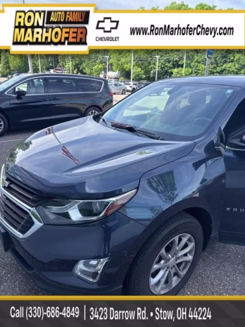 2019 Storm Blue Metallic Chevrolet Equinox LT FWD SUV