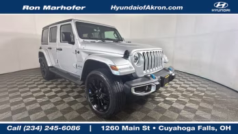 2023 Silver Zynith Clearcoat Jeep Wrangler Sahara 4xe 4X4 SUV