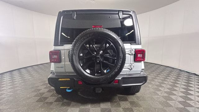 2023 Silver Zynith Clearcoat Jeep Wrangler Sahara 4xe 4X4 SUV