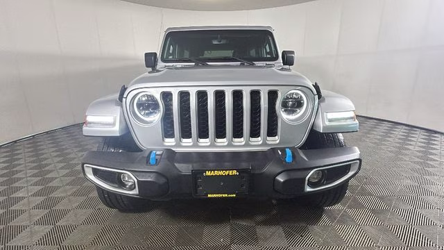 2023 Silver Zynith Clearcoat Jeep Wrangler Sahara 4xe 4X4 SUV