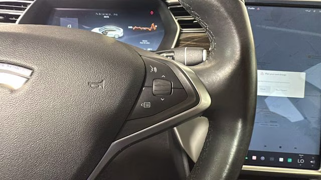 2014 Silver Metallic Tesla Model S P85D RWD Hatchback