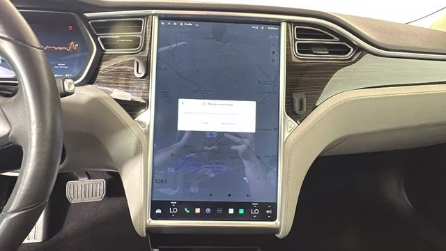 2014 Silver Metallic Tesla Model S P85D RWD Hatchback