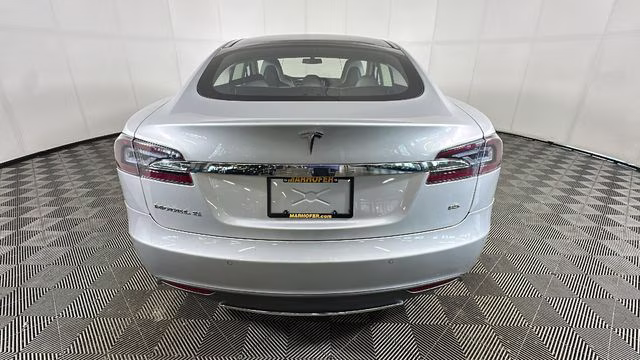 2014 Silver Metallic Tesla Model S P85D RWD Hatchback