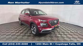 2025 Ultimate Red Hyundai Venue SEL FWD SUV
