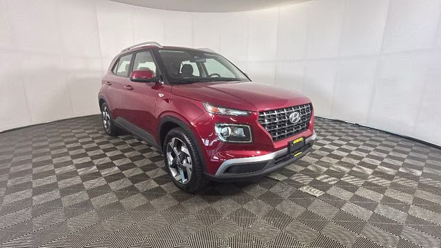 2025 Ultimate Red Hyundai Venue SEL FWD SUV