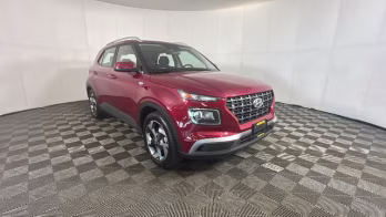 2025 Ultimate Red Hyundai Venue SEL FWD SUV