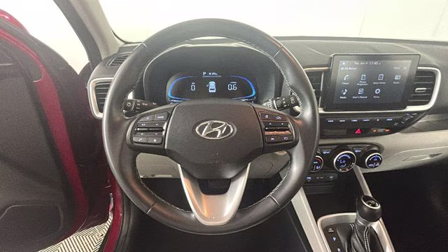 2025 Ultimate Red Hyundai Venue SEL FWD SUV