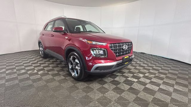 2025 Ultimate Red Hyundai Venue SEL FWD SUV