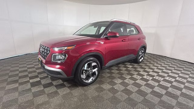 2025 Ultimate Red Hyundai Venue SEL FWD SUV