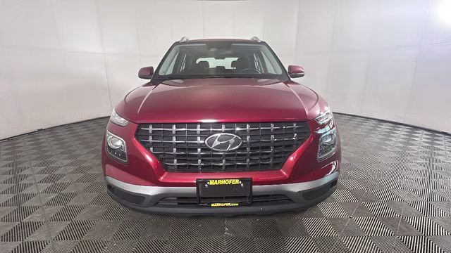 2025 Ultimate Red Hyundai Venue SEL FWD SUV