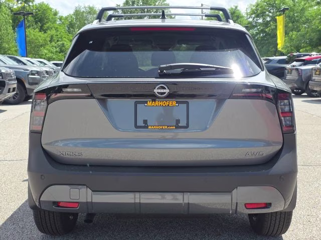 2026 Gun Metallic Nissan Kicks SV AWD SUV