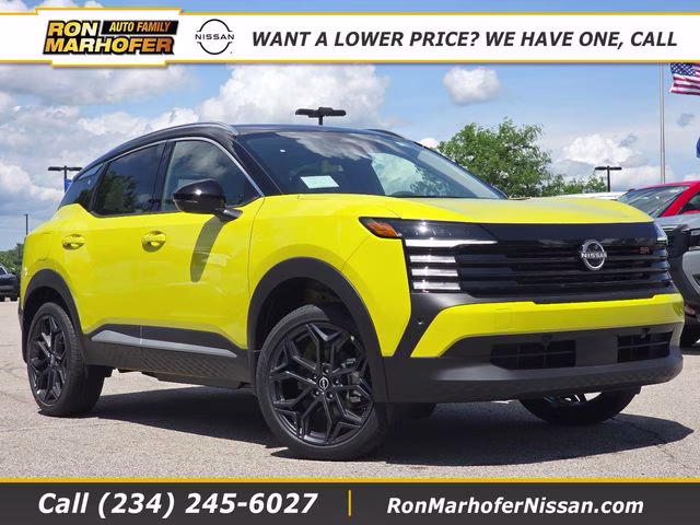 2026 Yuzu Yellow/Super Black Nissan Kicks SR AWD SUV