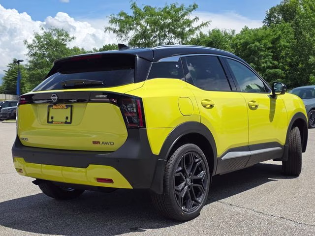 2026 Yuzu Yellow/Super Black Nissan Kicks SR AWD SUV