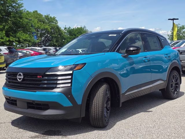 2026 Arctic Ice Blue/Black Nissan Kicks SR AWD SUV