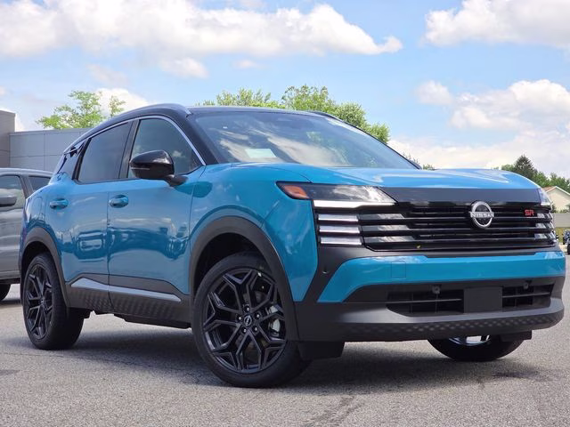 2026 Arctic Ice Blue/Black Nissan Kicks SR AWD SUV