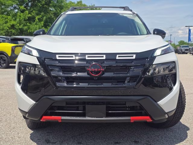 2026 Everest White Pearl Tricoat Nissan Rogue Rock Creek AWD SUV