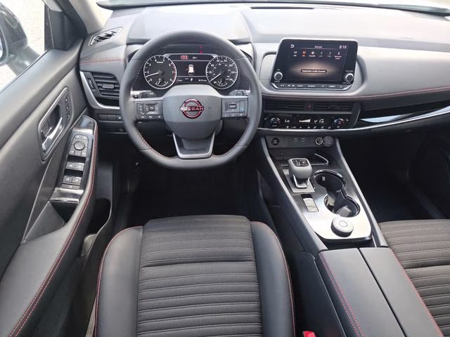 2026 Everest White Pearl Tricoat Nissan Rogue Rock Creek AWD SUV