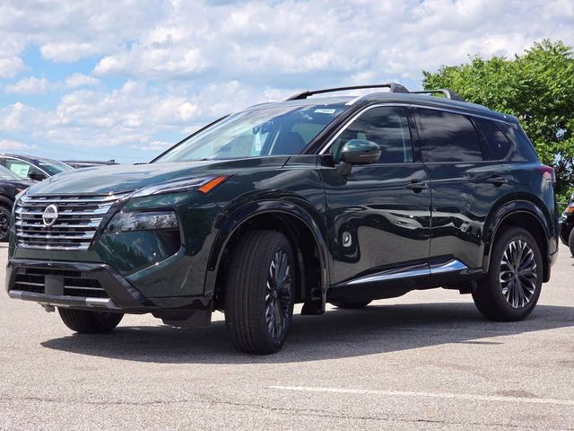 2026 Obsidian Green Nissan Rogue Platinum AWD SUV