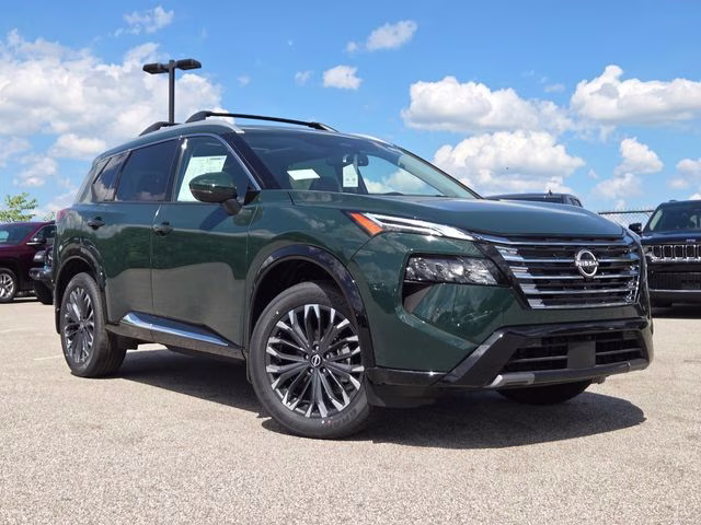 2026 Obsidian Green Nissan Rogue Platinum AWD SUV