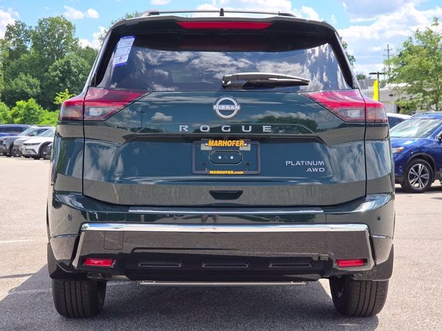 2026 Obsidian Green Nissan Rogue Platinum AWD SUV