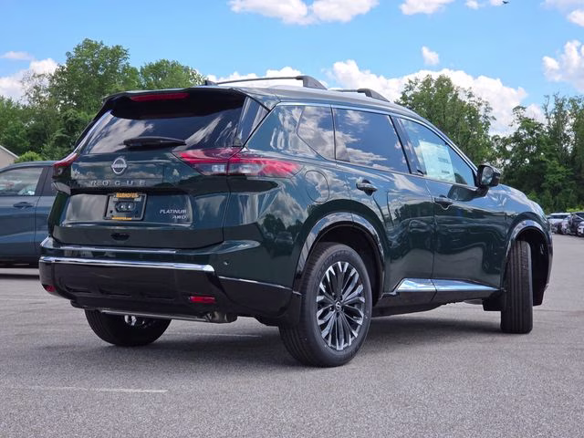 2026 Obsidian Green Nissan Rogue Platinum AWD SUV